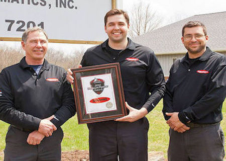 Family holding award